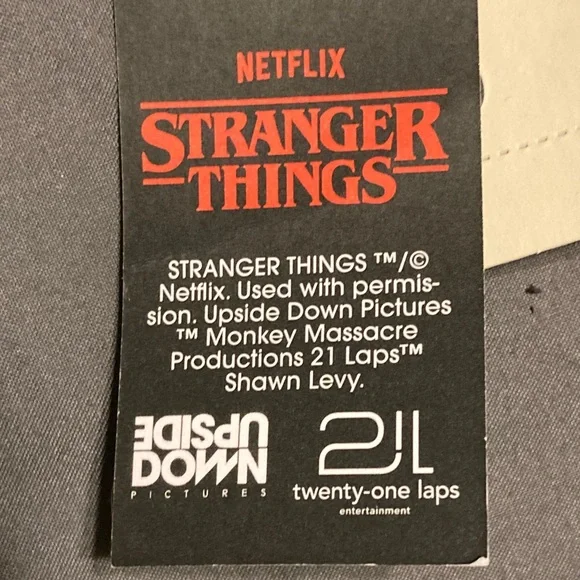 Stranger Things Blue Scottie Dog Sweater Medium M - Picture 10 of 12